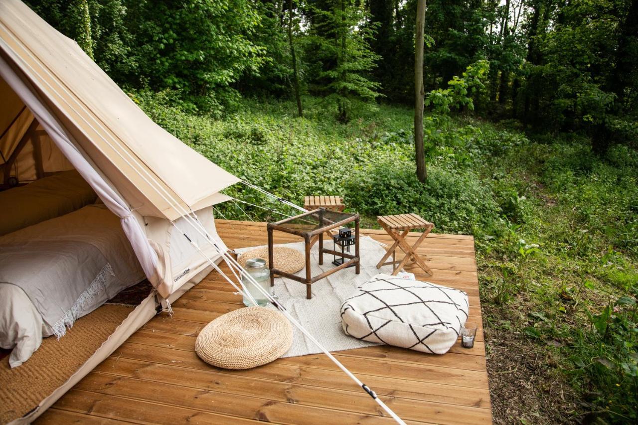 Domaine de Chérimont - Logement insolite romantique Andenne Exterior foto